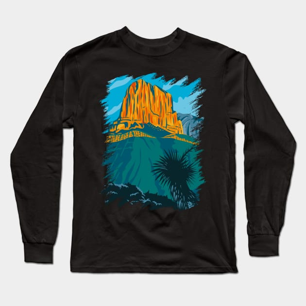 Guadalupe Mountains National Park Long Sleeve T-Shirt by ArtisticParadigms